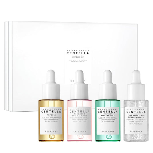 SKIN1004 Madagascar Centella Ampoule Kit, 4ea x 1.10 fl.oz