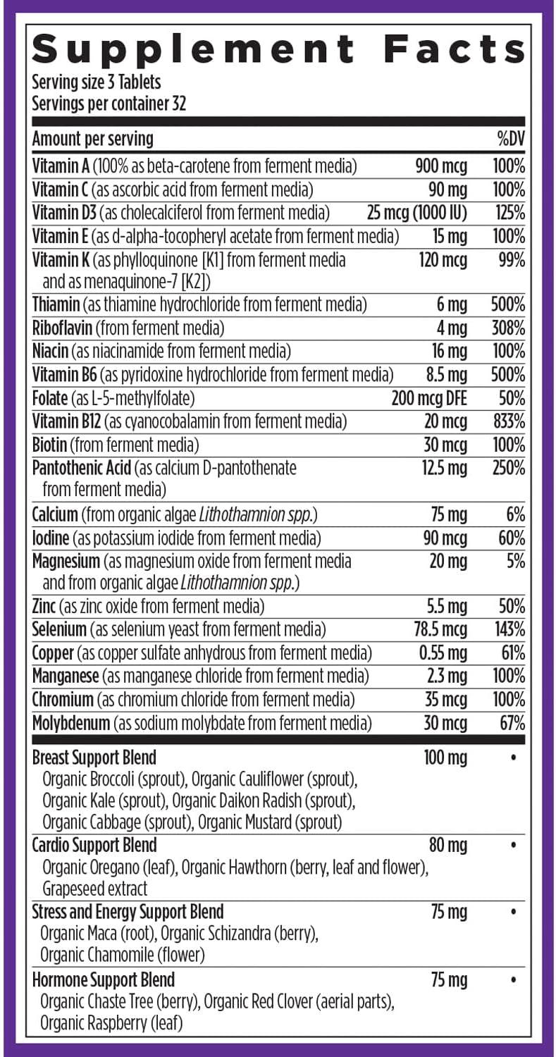 New Chapter Women's Multivitamin 40+ Advanced - 96 Count