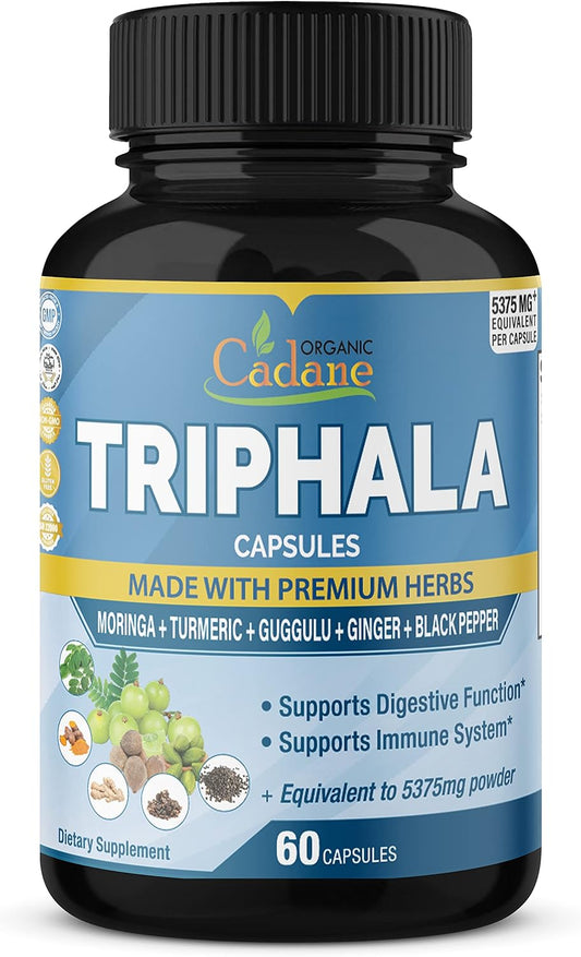 Organic Triphala Extract  60 Capsules