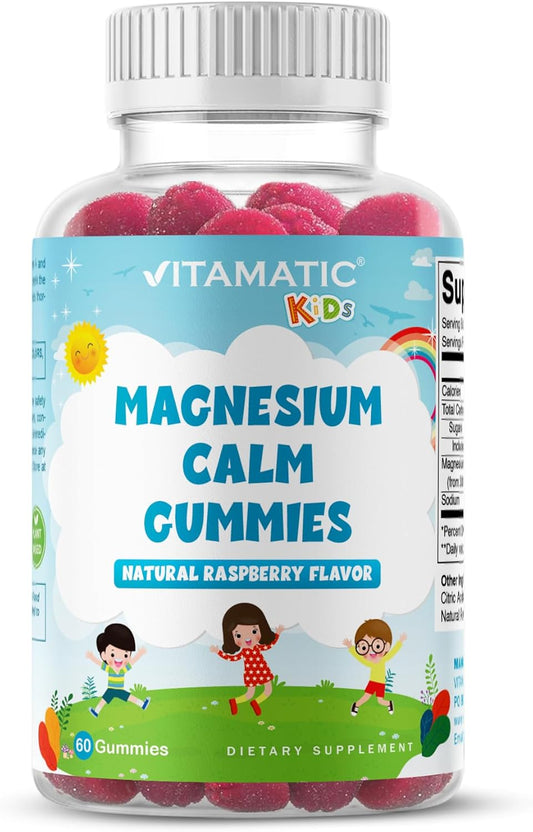 Vitamatic Kids Magnesium Calm Gummies - 60 Vegan Count