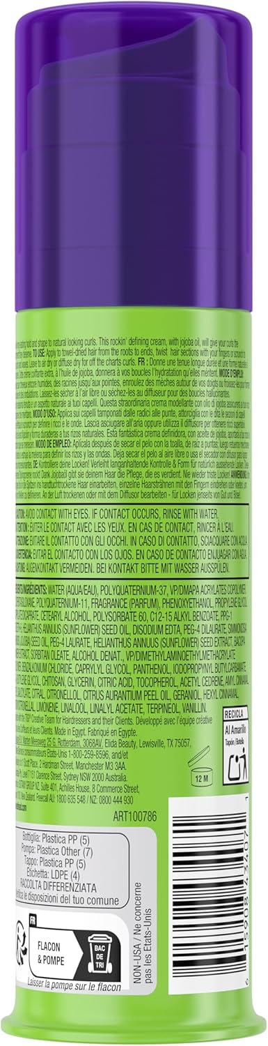 TIGI Bed Head Curls Rock Amplifier Curl Cream - 3.38 fl oz