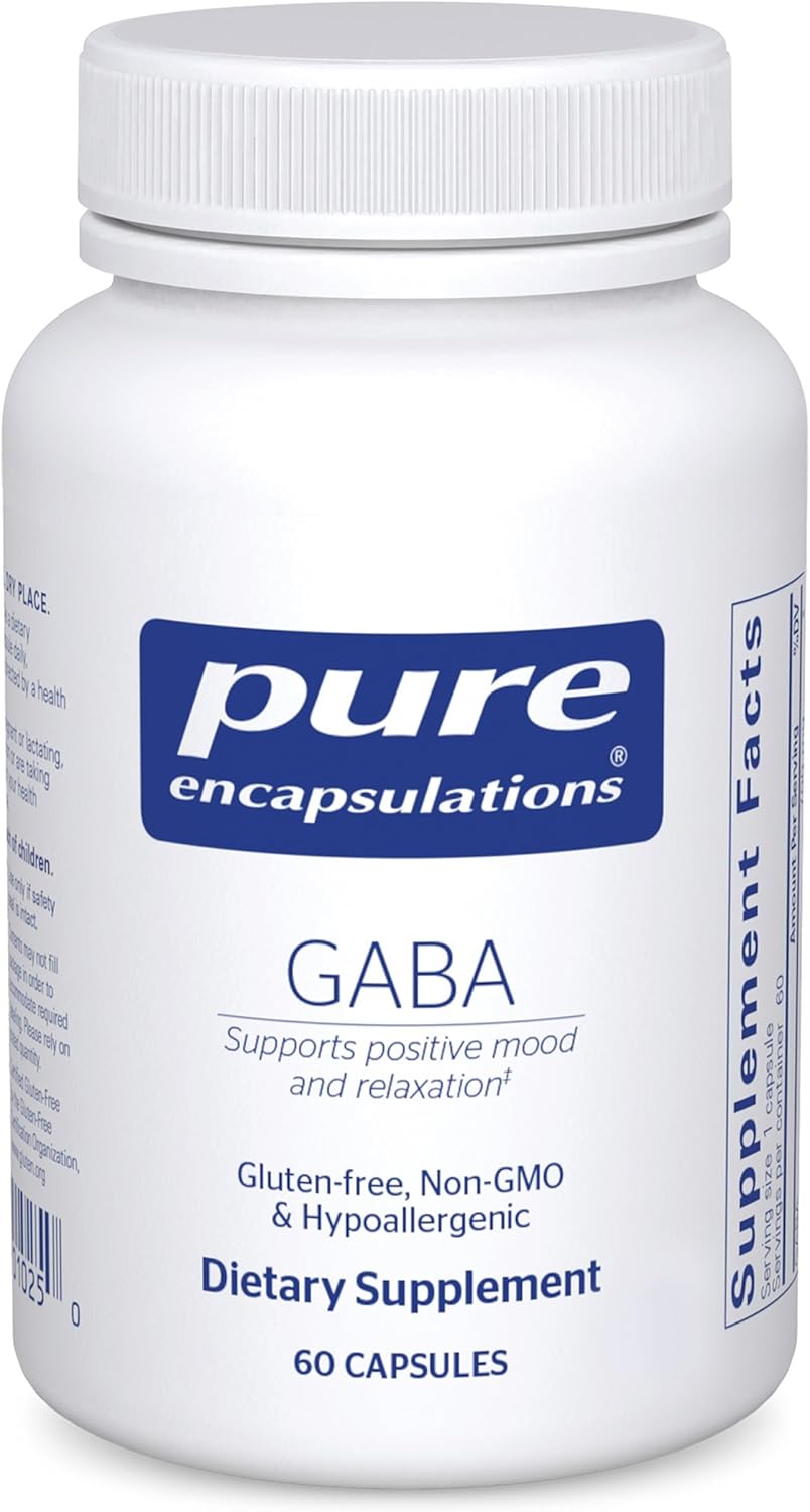 Pure Encapsulations GABA - 60 Capsules