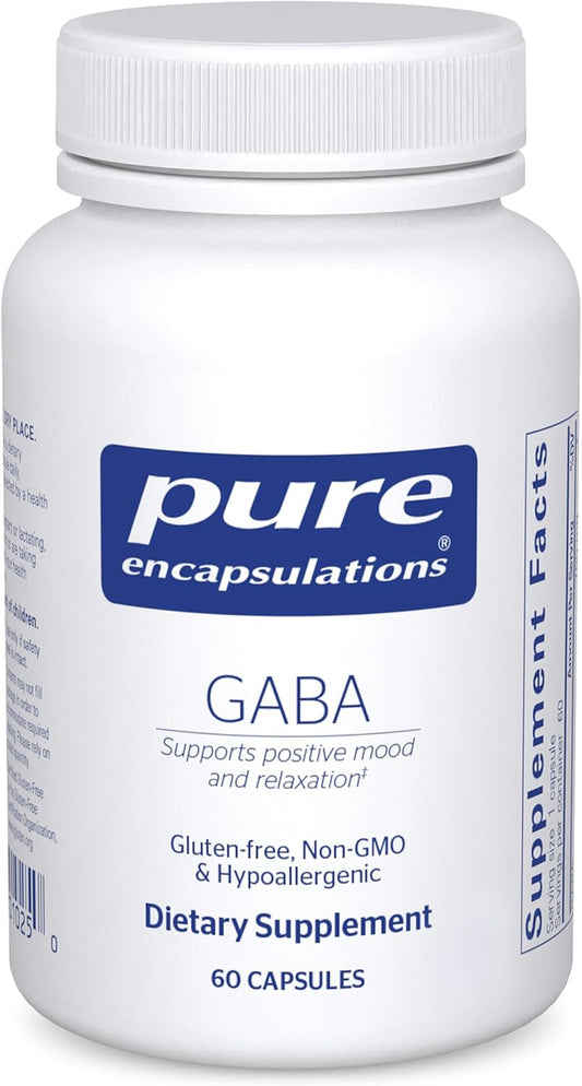 Pure Encapsulations GABA - 60 Capsules