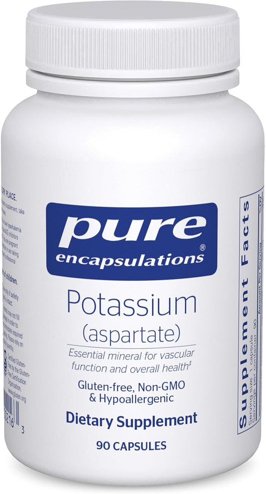 Pure Encapsulations Potassium (Aspartate) - 90 Capsules