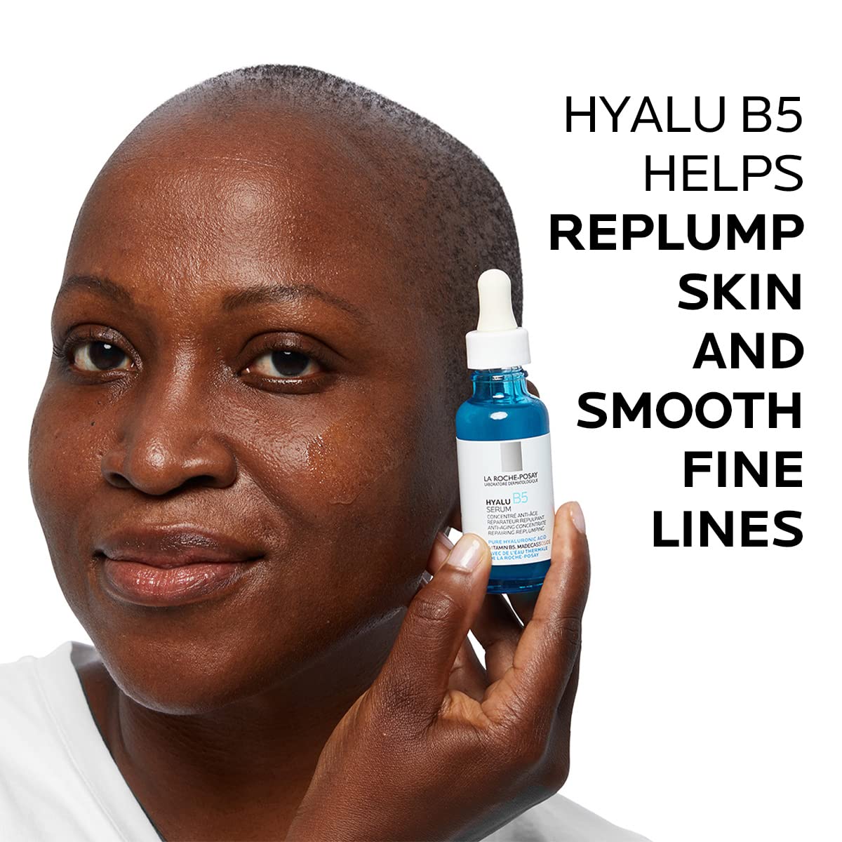 La Roche-Posay Hyalu B5 Pure Hyaluronic Acid Serum for Face, with Vitamin B5