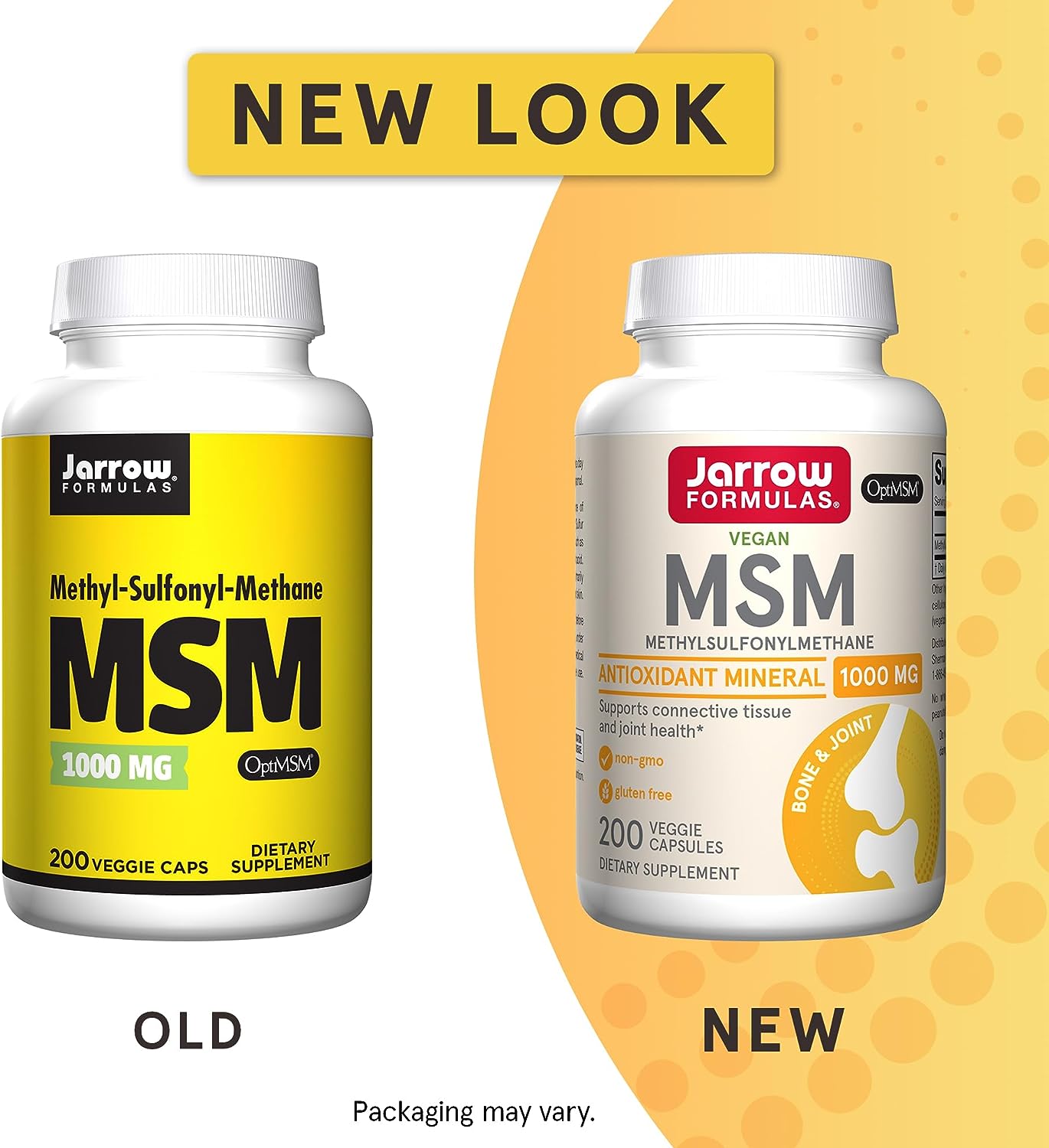 Jarrow Formulas MSM 200 Veggie Capsules