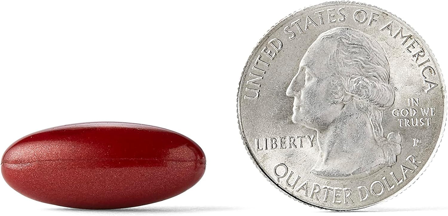 Megared Omega-3 Blend Total Body + Refresh 500mg Softgels, (65 Count in a Bottle)