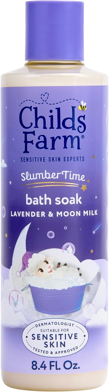 Childs Farm SlumberTime Bath Soak, Lavender & Moon Milk 250ml