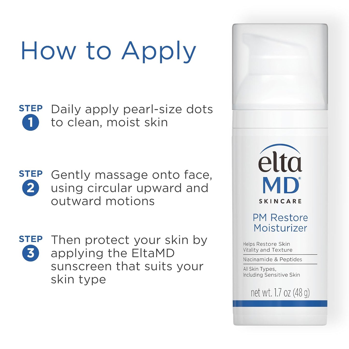 EltaMD PM Restore Face Moisturizer - 1.7 oz