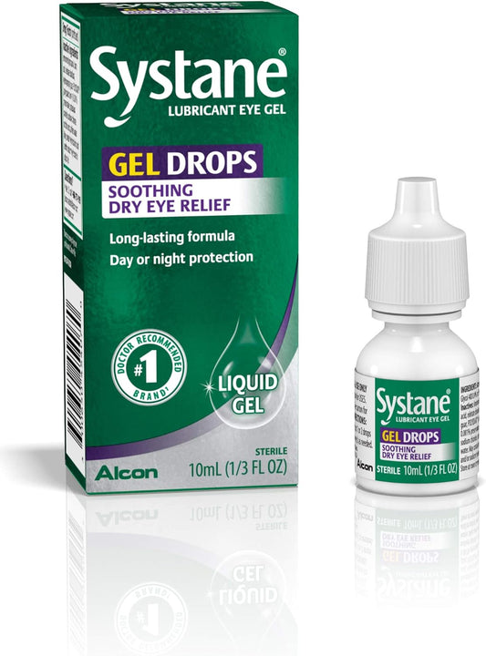 Systane Lubricant Eye Gel Drops, 10-mL