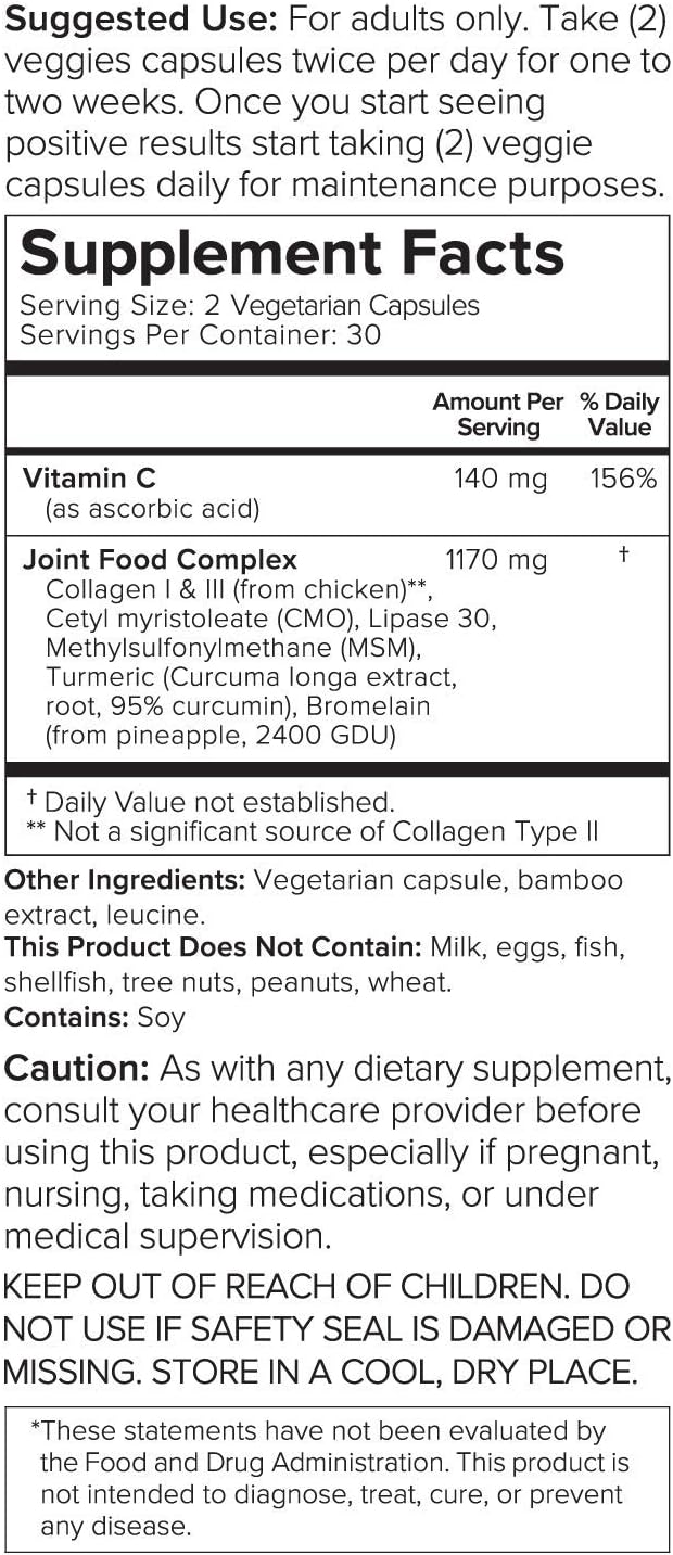 Smarter Joint Food - Nourishing Whole-Food Support  30 Servings