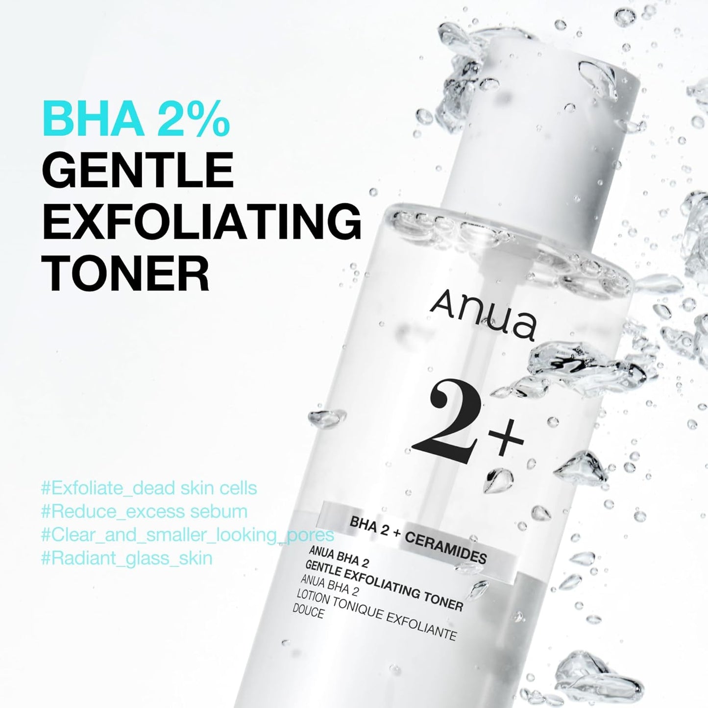 ANUA BHA 2% Gentle Exfoliating Toner - 5.07 fl.oz