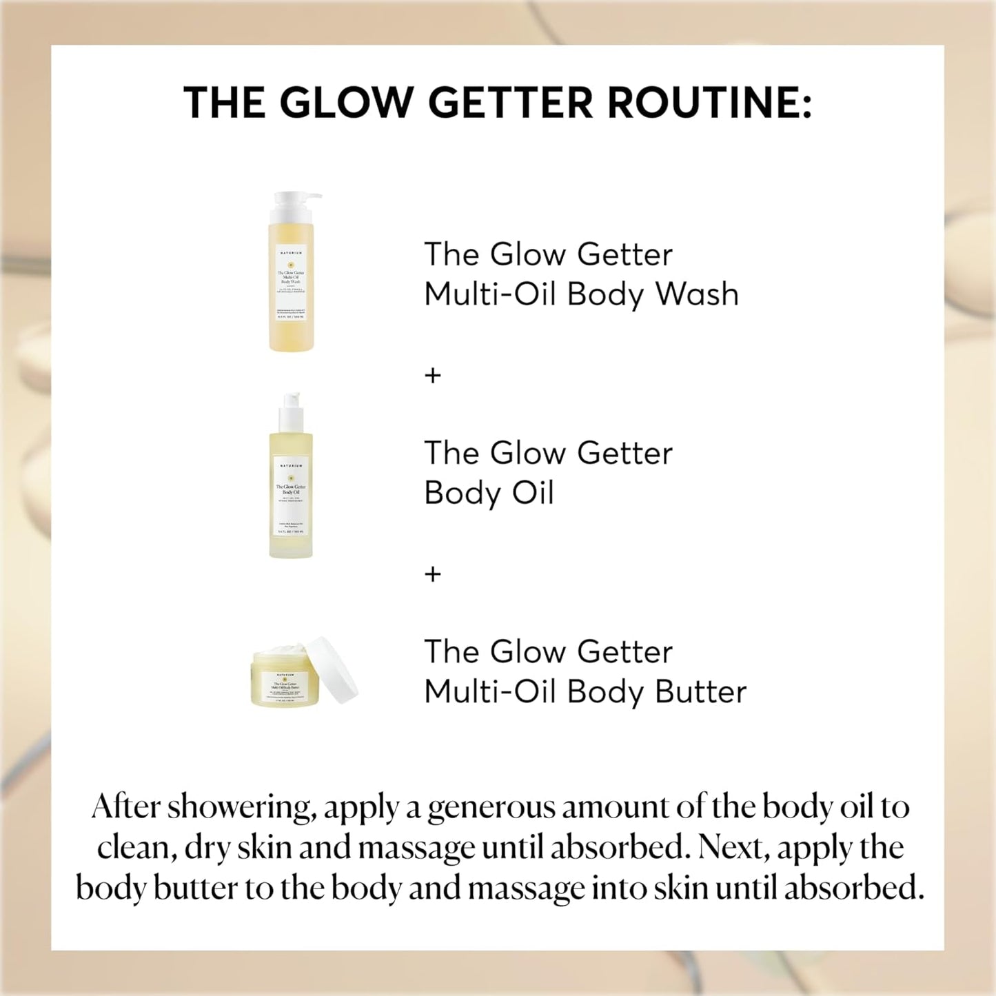 Naturium The Glow Getter Body Oil - 3.4 oz