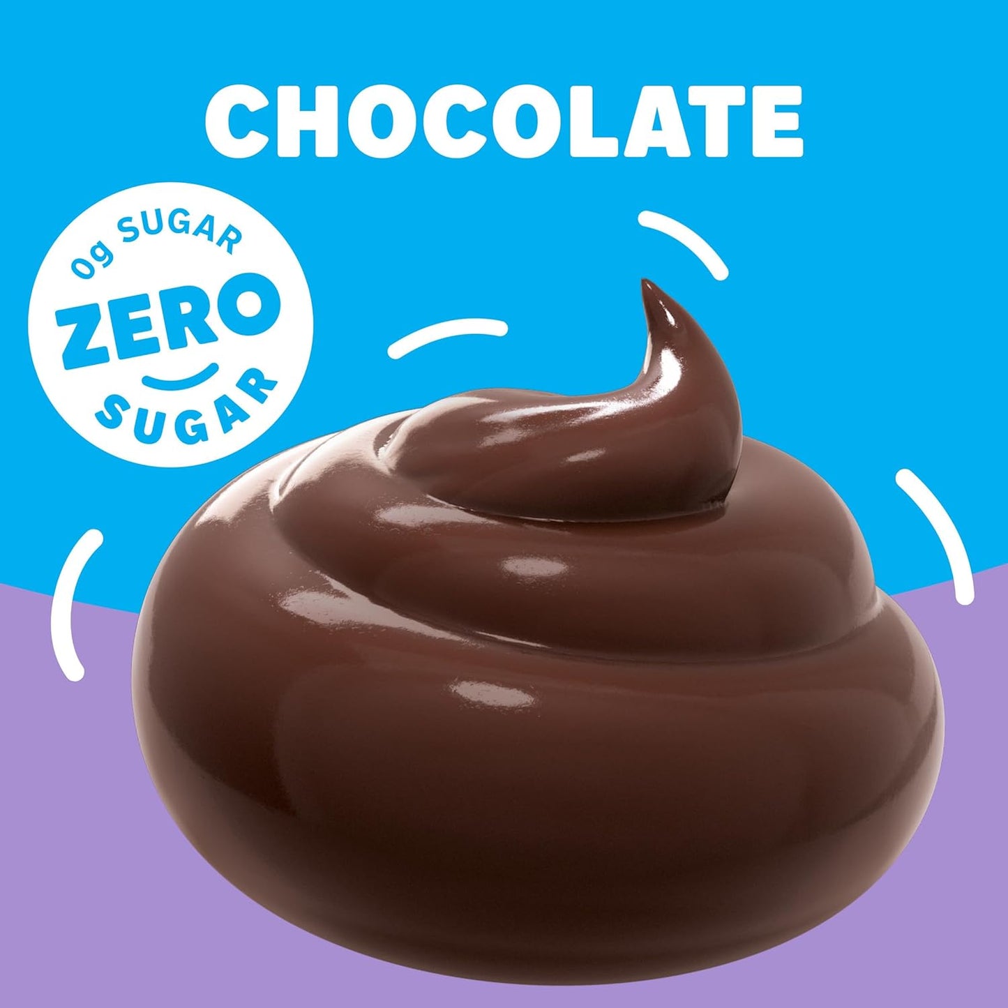 Jell-O Zero Sugar Cook & Serve Pudding & Pie Filling Mix, Chocolate Flavor, 1.3 oz (Pack of 24)