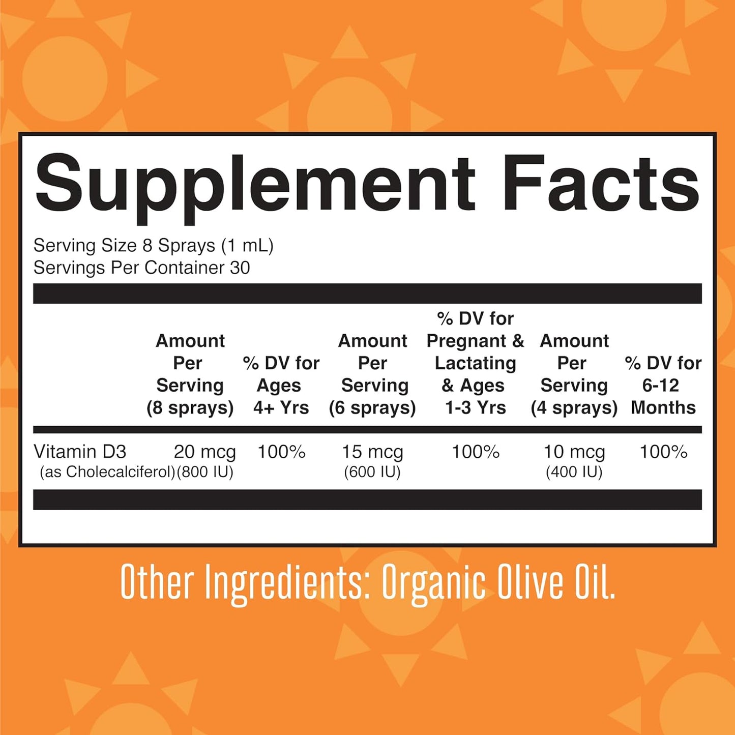 MaryRuth's Vitamin D3 Liquid Spray