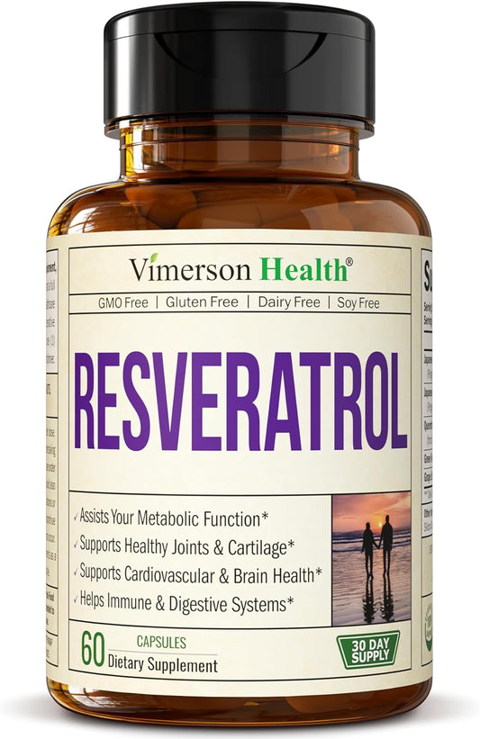 Japanese Knotweed Capsules - Resveratrol Supplement with 1000mg -60 capsules