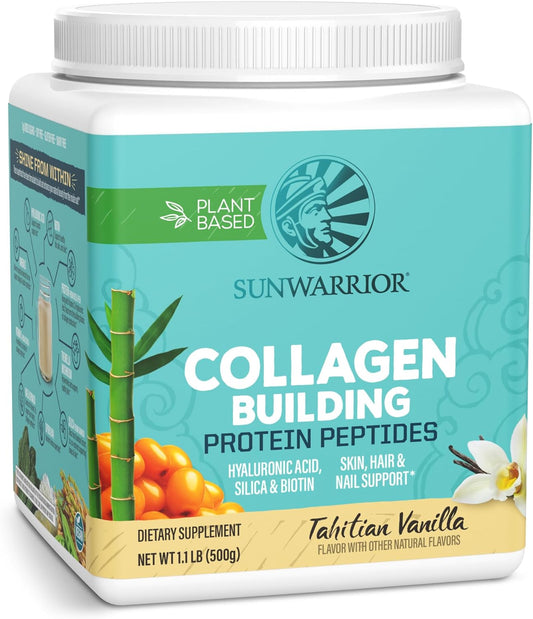 Sunwarrior Vegan Collagen Protein Powder vanilla - 1.1lb