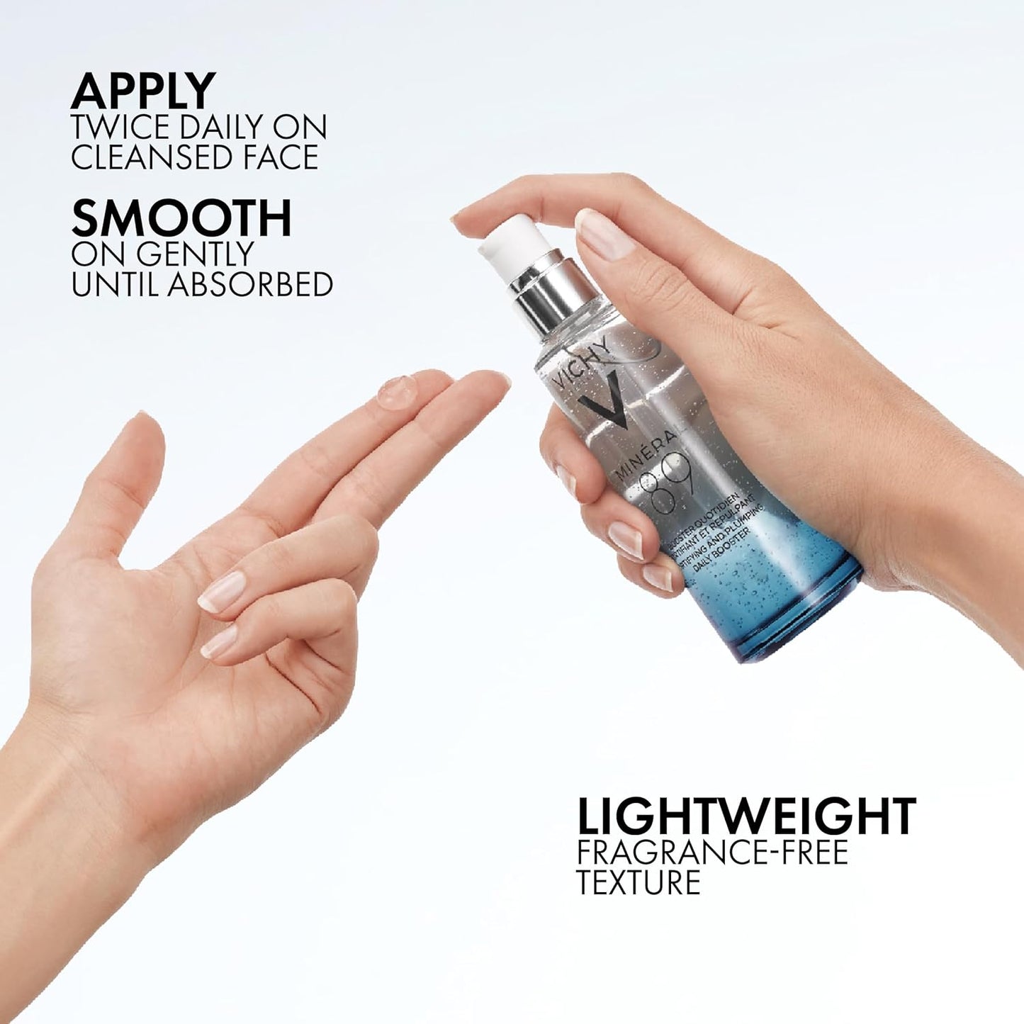 Vichy Mineral 89 Booster, Pure Hyaluronic Acid Serum - 1.69 fl Oz