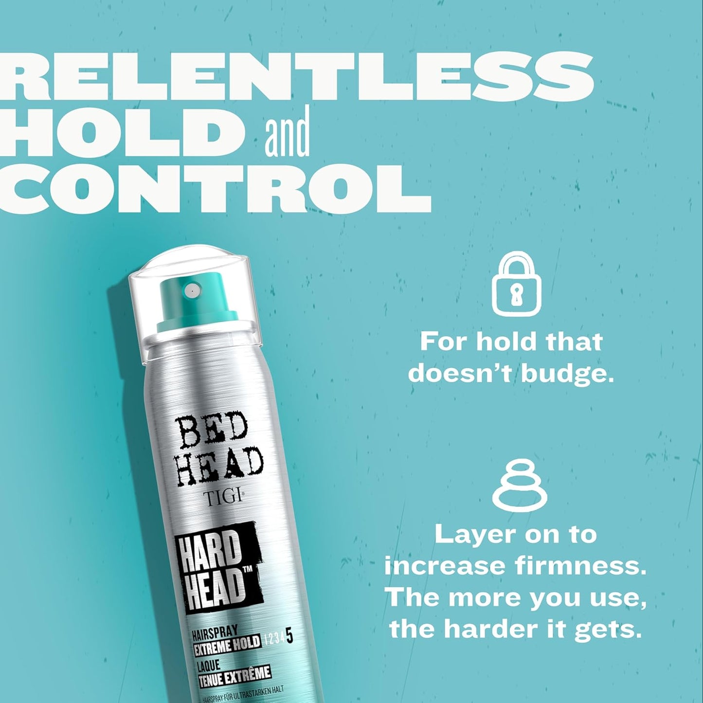 TIGI Bed Head Hard Head Hair Spray - 3 oz