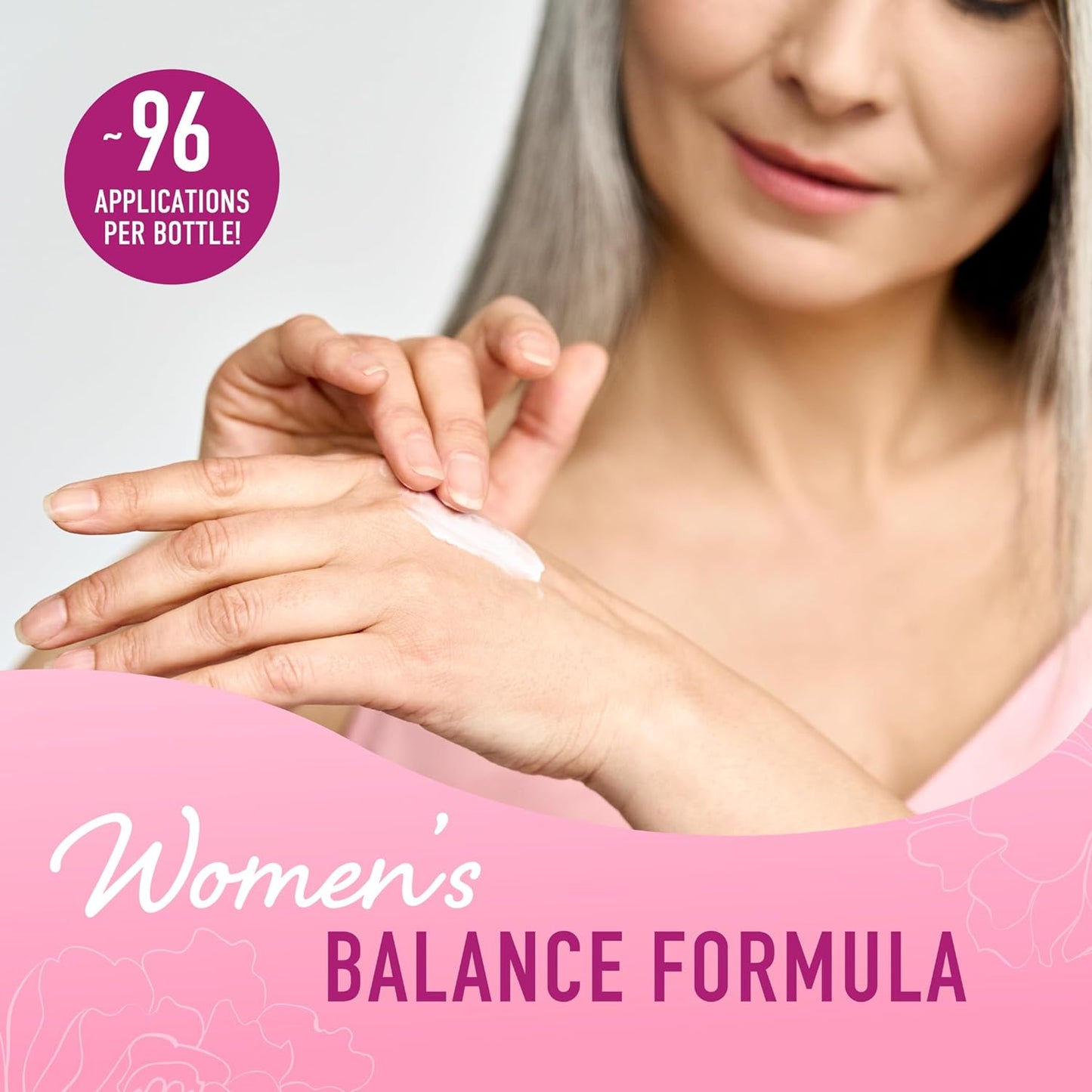 Phyto Estrogen Cream for Women | Plant Based Hot Flash, Menopause 4OZ