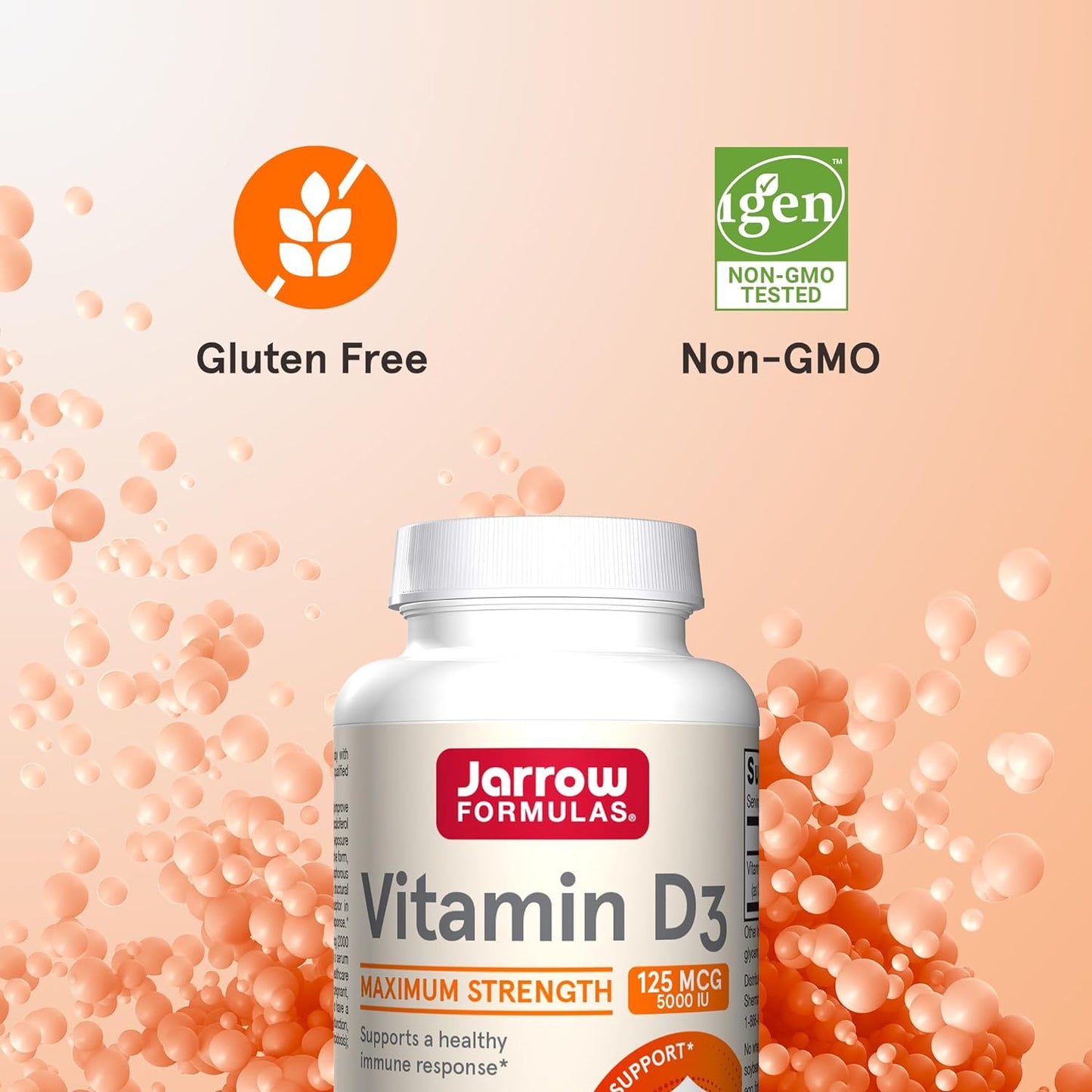 Jarrow Formulas Vitamin D3 100 softgels