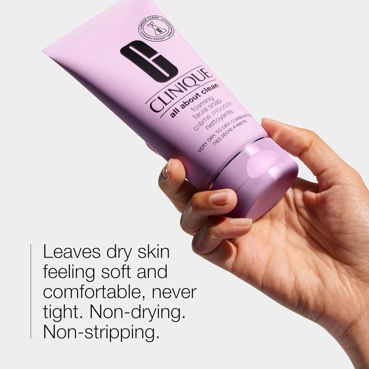 Clinique All About Clean Foaming Face Soap  5 Fl Oz
