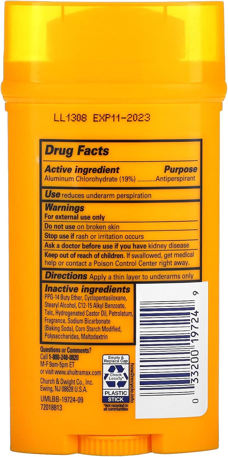 Arm & Hammer Advanced Sweat Control Fresh 2.6oz