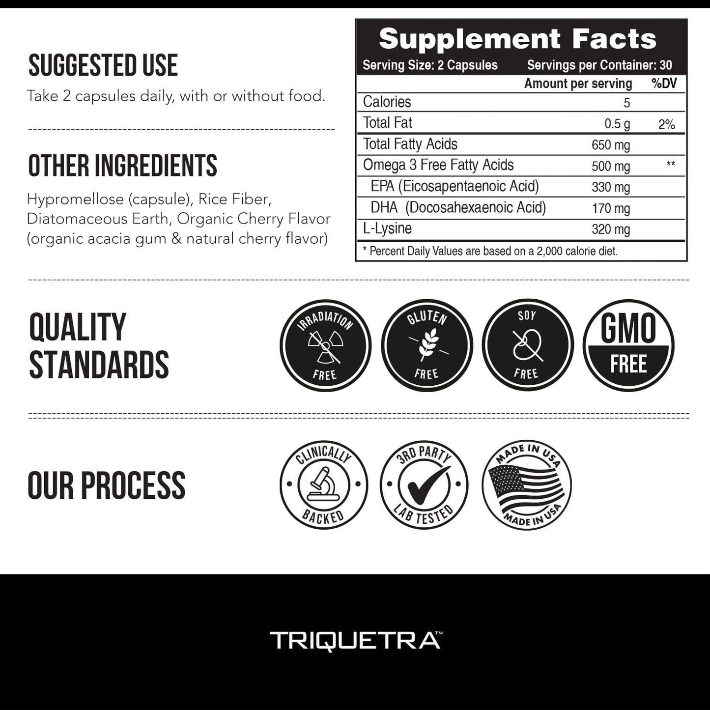 SoActive® Omega 3 EPA & DHA | Free Fatty Acid Form 60 Capsules