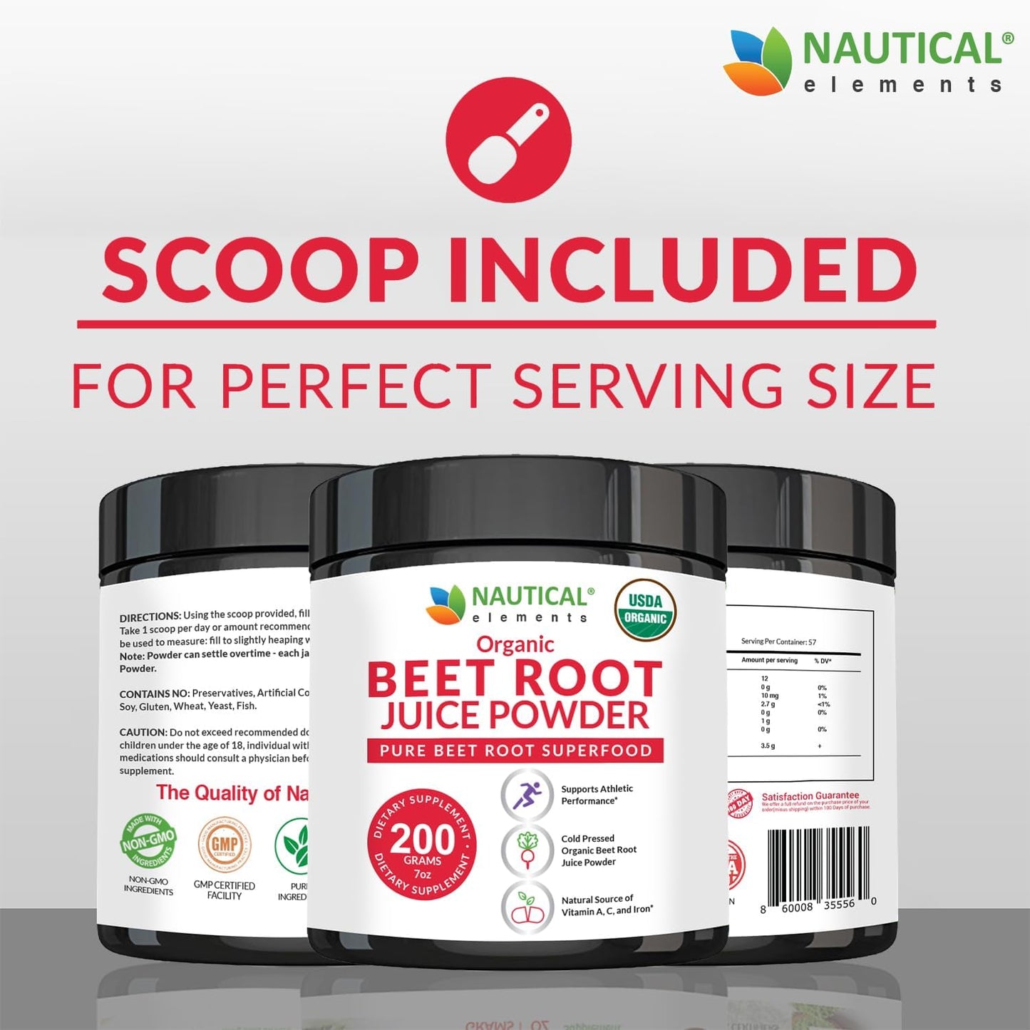 Beet Juice Powder Organic - Cold Pressed - 20:1 Concentrate - Concentrated Beet Root Powder