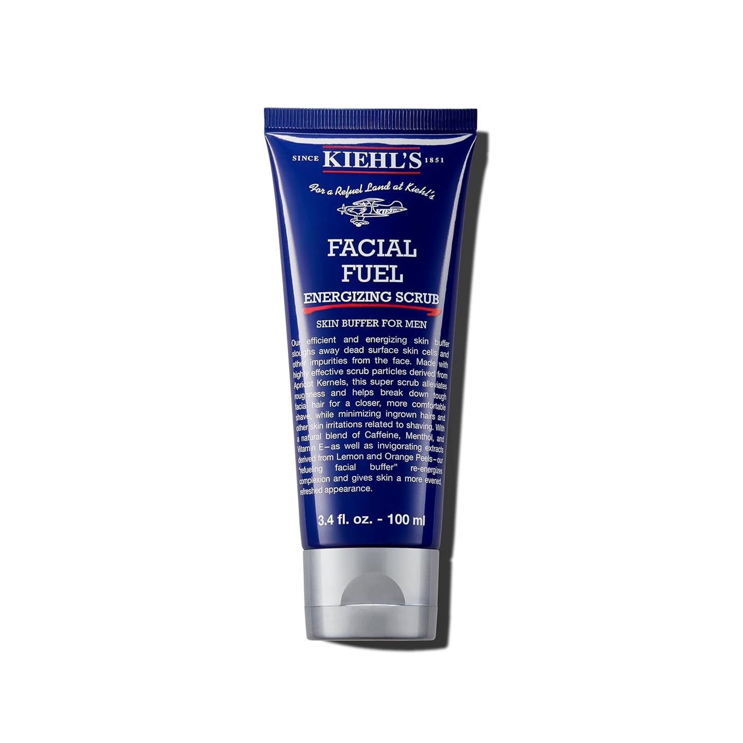 Kiehl's Facial Fuel Exfoliating Face Scrub, 3.4 Fl oz