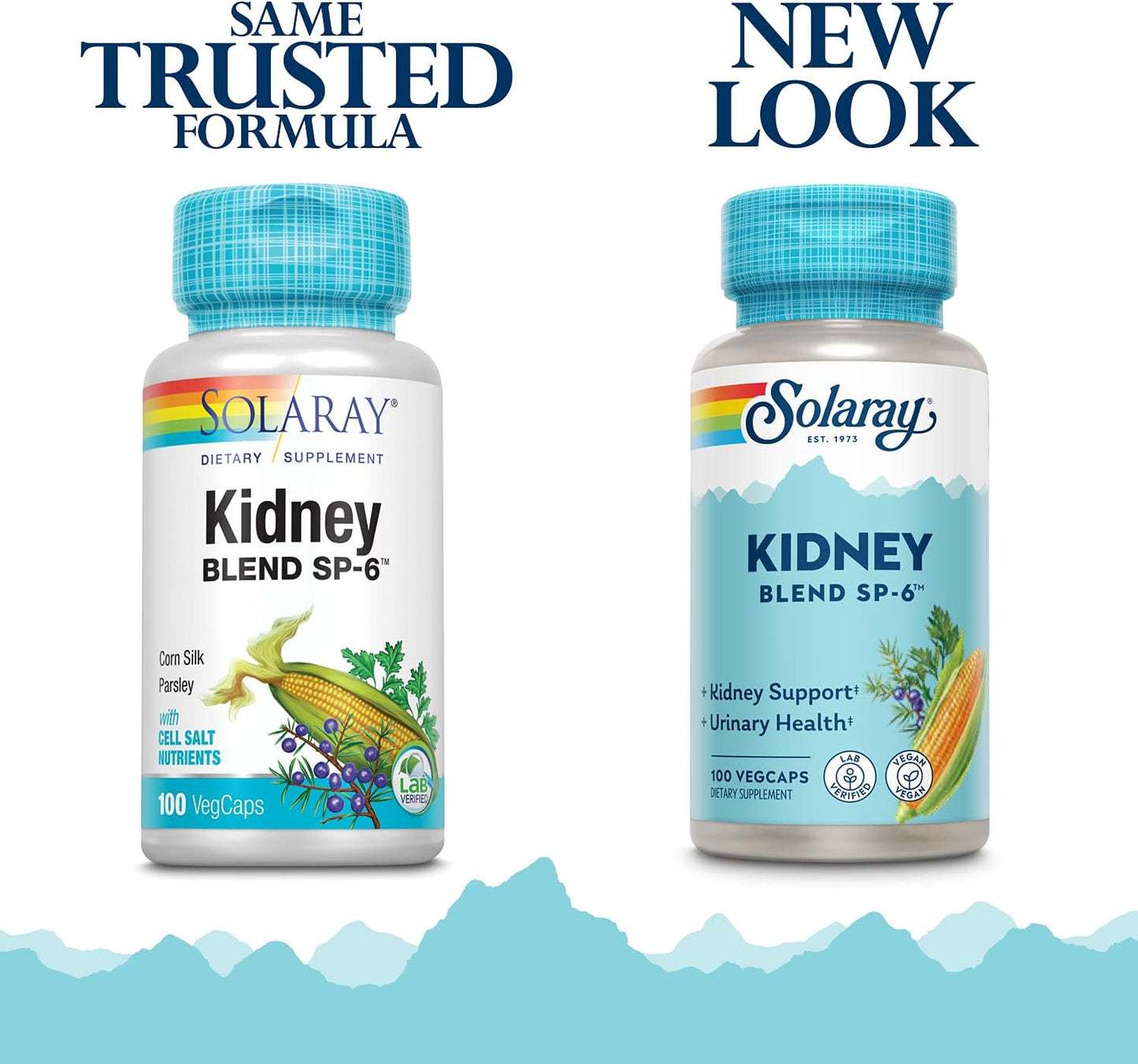 Solaray Kidney Blend Support Healthy Kidney Function 100 count