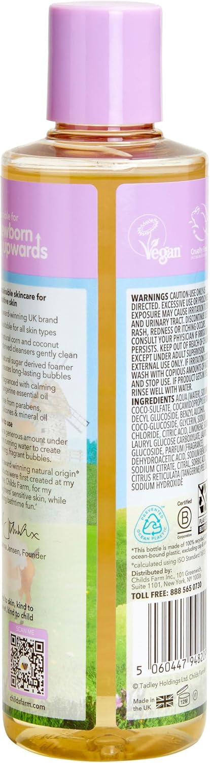 Childs Farm, Kids Bubble Bath for Dry - 8.4 fl oz