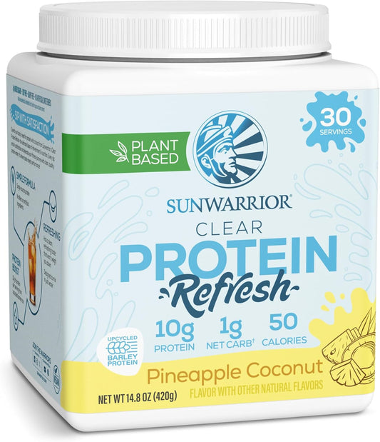Sunwarrior Protein Water Mix Pineapple Coconut Flavored - 14.8 oz