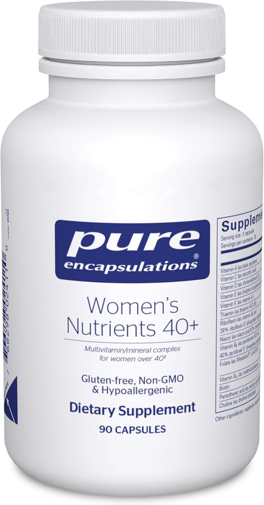 Pure Encapsulations Women's Nutrients 40+  - 90 Capsules