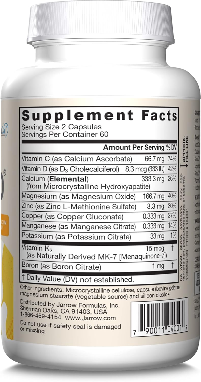 Jarrow Formulas BoneUp - 120 Capsules