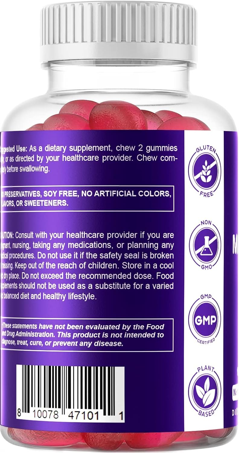 Vitamatic Melatonin 20mg Gummies for Adults - 60 Count