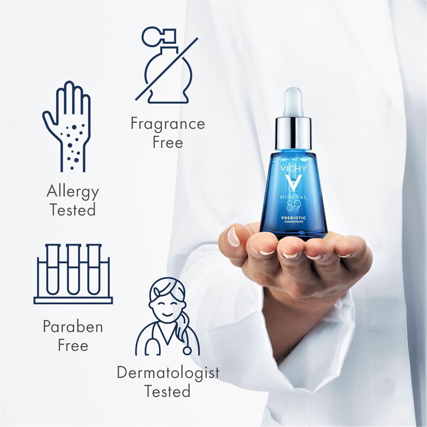 Vichy Mineral 89 Prebiotic Defense & Recovery Concentrate face serum