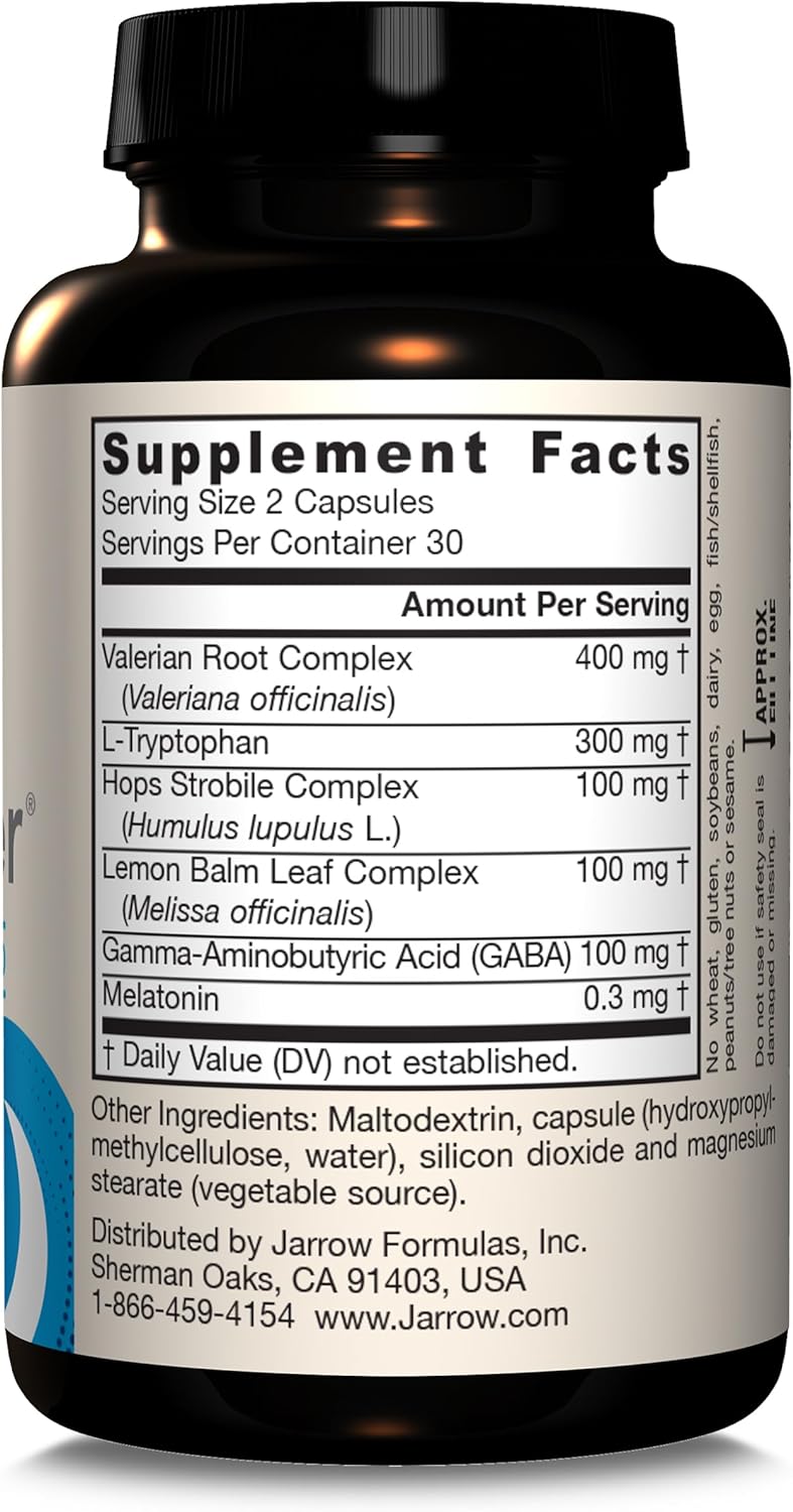 Jarrow Formulas Sleep Optimizer - Veggie Caps 60 Count