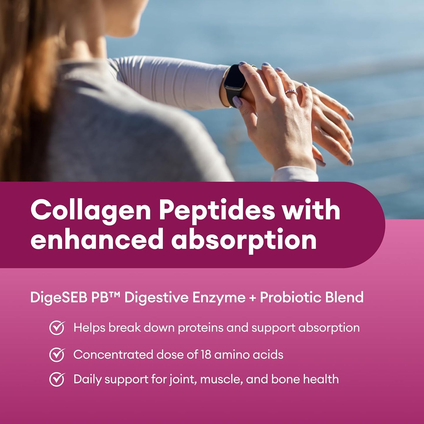 Physician's CHOICE Collagen Peptides Powder w/Digestive Enzymes - 35 servings pack of 1