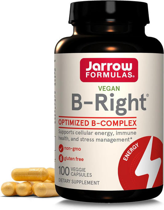 Jarrow Formulas B-Right Optimized B-Complex, 100 count