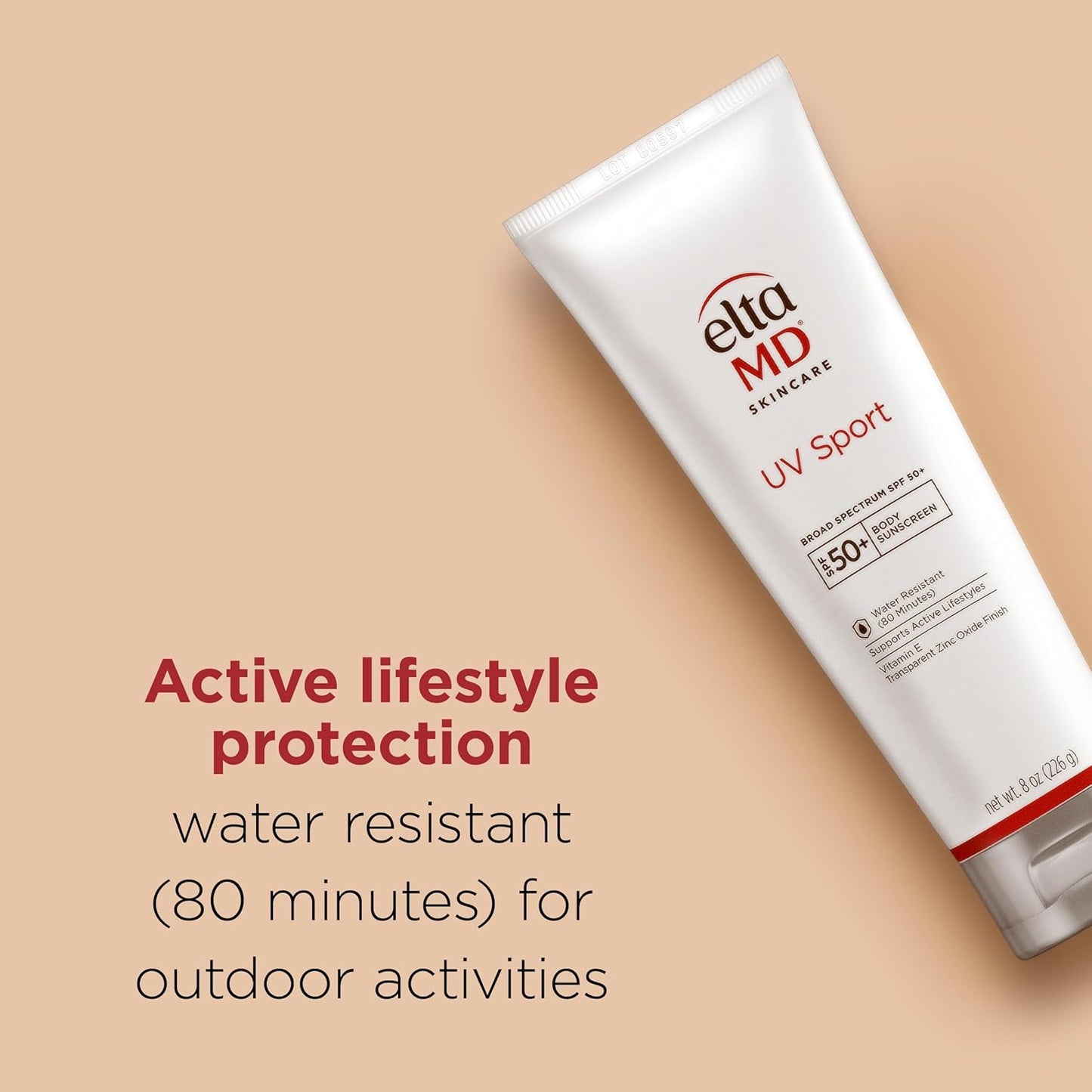 EltaMD UV Sport Sunscreen Lotion SPF 50 - 0.8 oz