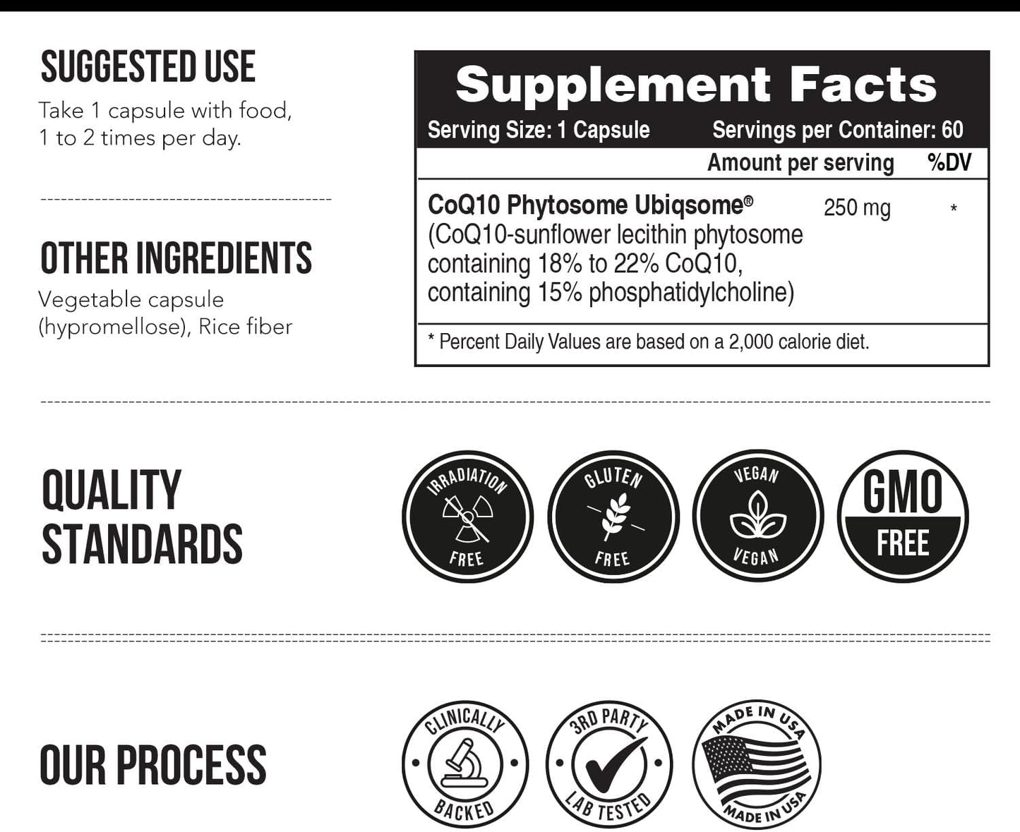 SoActive CoQ10® Phytosome with up to 9x  Higher Absorption 60 capsules