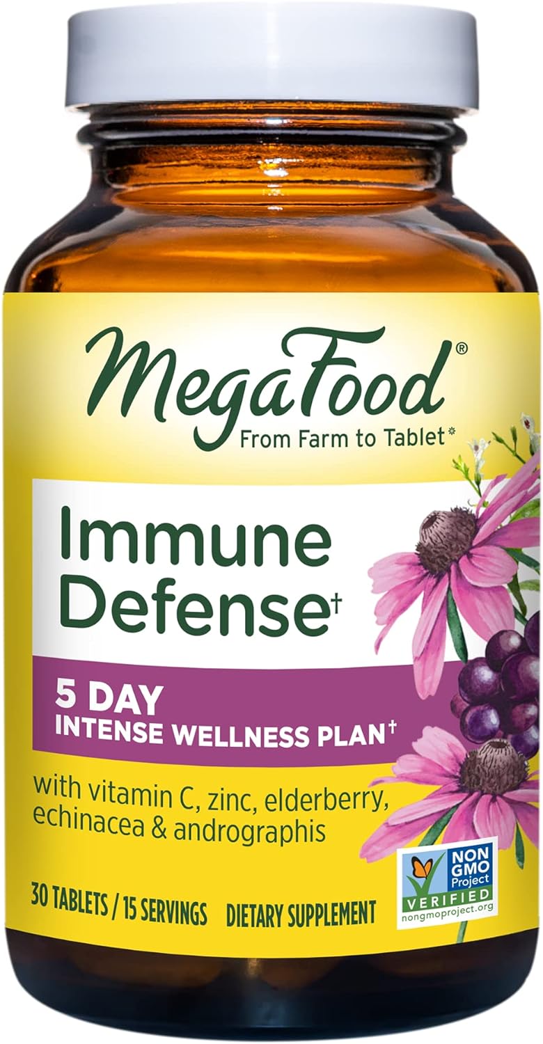 MegaFood Immune Defense - Immune Support, 30 Tablets