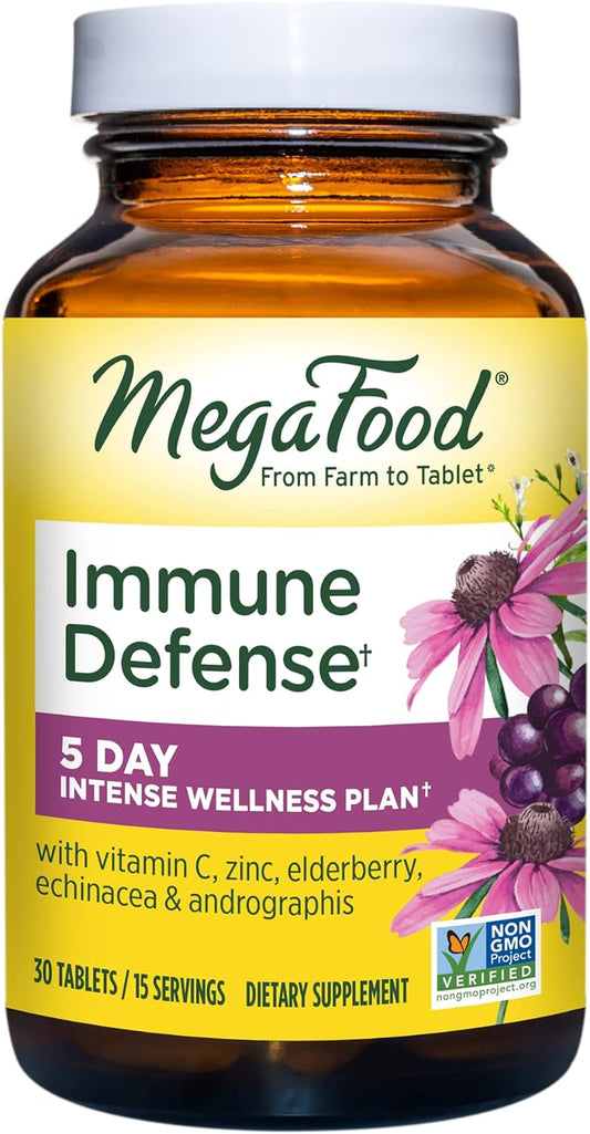 MegaFood Immune Defense - Immune Support, 30 Tablets