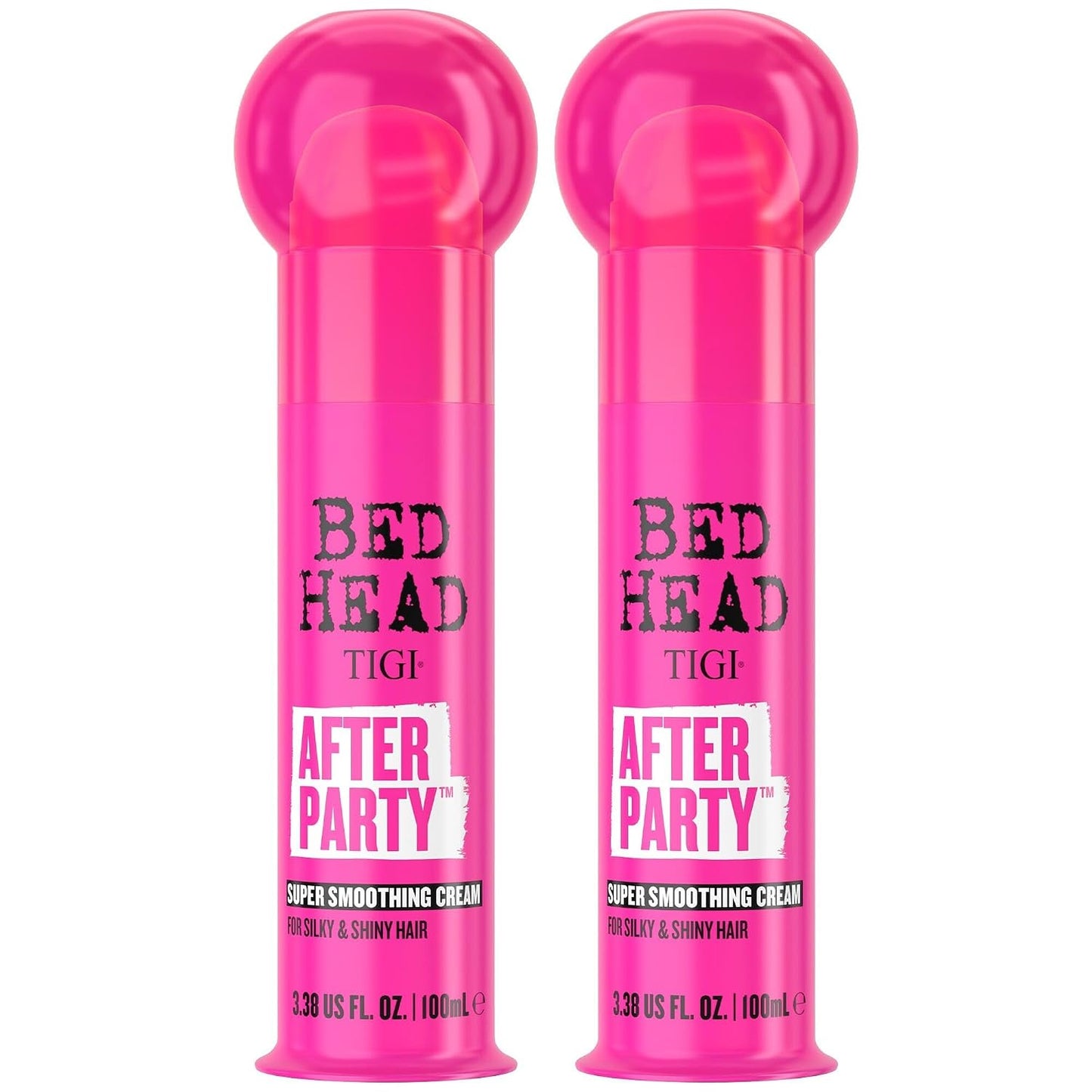 TIGI Bed Head After Party Smoothing Cream 2-Pack - 3.38 Oz Ea