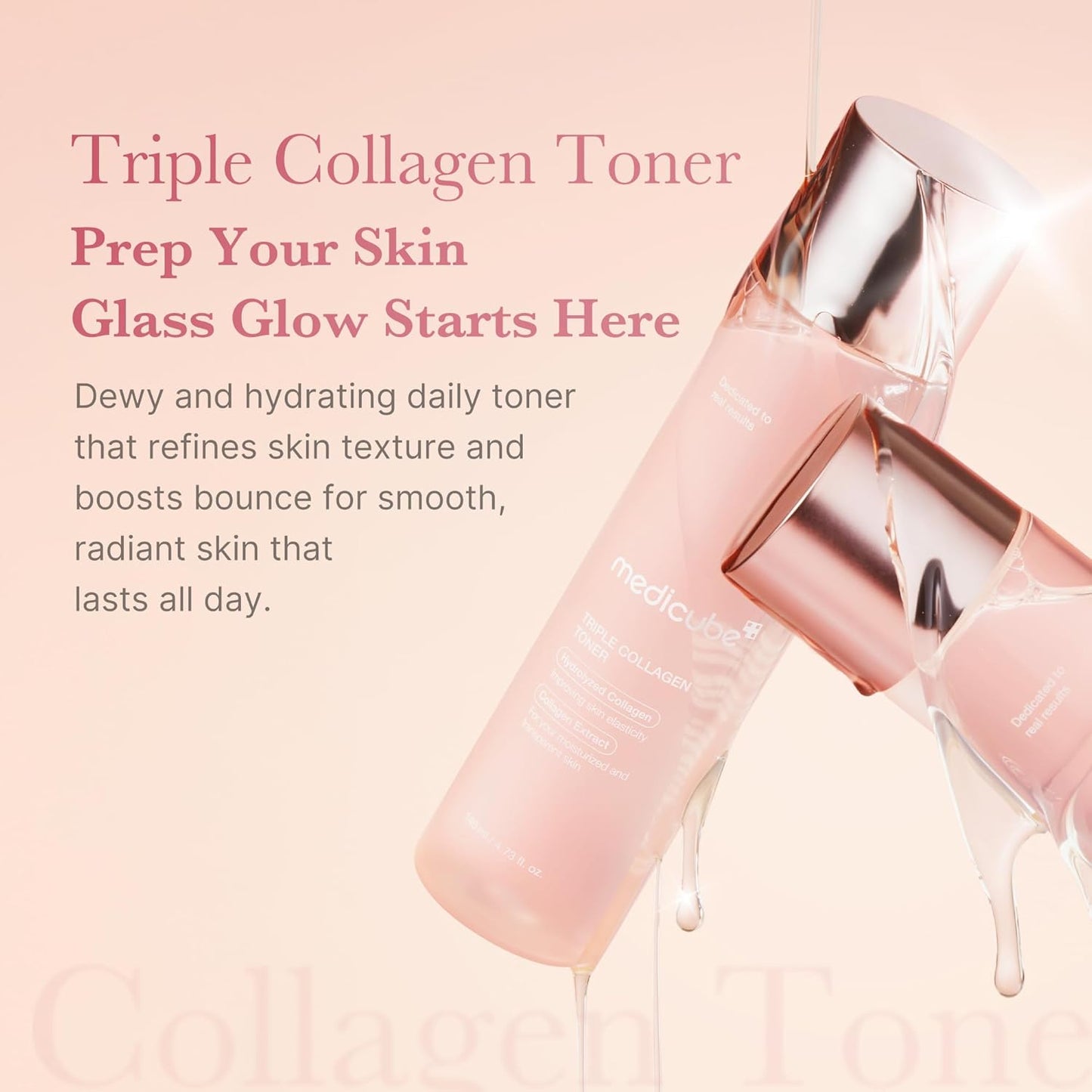 Medicube Triple Collagen Toner -4.73 fl.oz