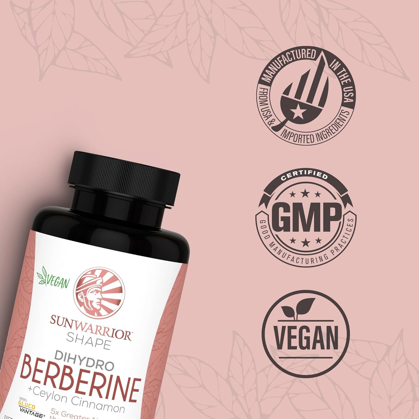 Sunwarrior Berberine Supplement - 60 Count