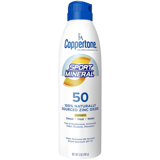 Coppertone SPF#50 Sport Mineral, 5 Ounce