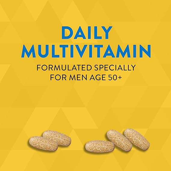 Nature’s Way Alive! Men’s 50+ Ultra Potency Complete Multivitamin, 60 Tablets