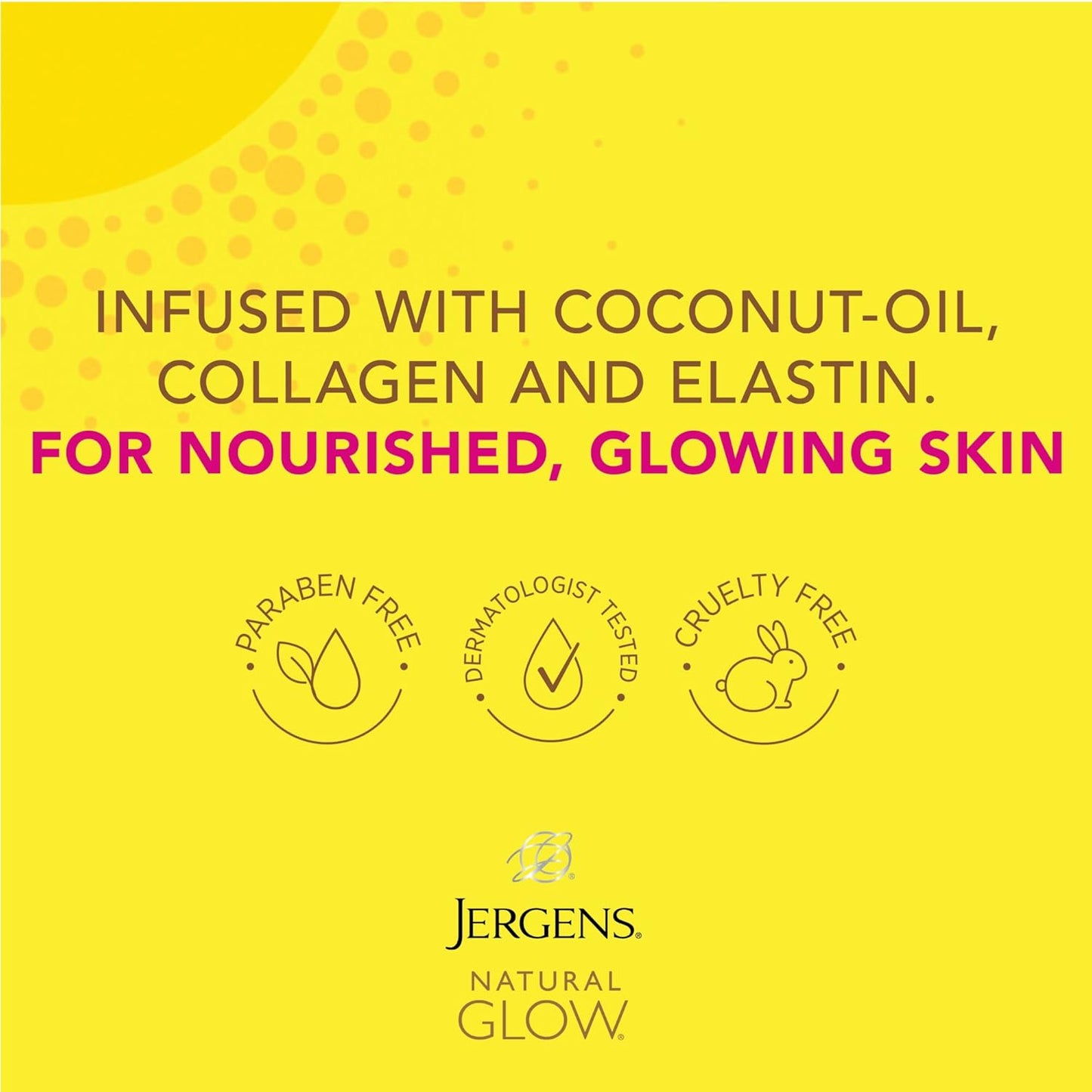 Jergens Natural Glow +Firming Self Tanner Body Lotion, 7.5 Fl Oz